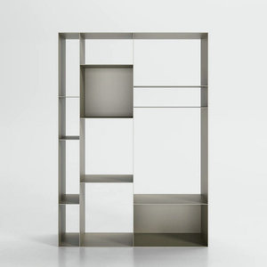 Estantería <span class=keywords><strong>de</strong></span> Metal modular moderna, muebles comerciales, estantería apilable Vertical Horizontal, estantes <span class=keywords><strong>de</strong></span> oficina <span class=keywords><strong>de</strong></span> Hotel para sala <span class=keywords><strong>de</strong></span> estar - Product Image 3