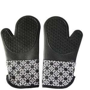 Gants en silicone pour la cuisson, le four et le <span class=keywords><strong>barbecue</strong></span> résistants à la <span class=keywords><strong>chaleur</strong></span> - Product Image 2