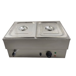 Scaldavivande Elettrico Commerciale da Banco <span class=keywords><strong>per</strong></span> Buffet, Vassoio Riscaldante <span class=keywords><strong>per</strong></span> Catering, Dispositivo di Isolamento Termico <span class=keywords><strong>per</strong></span> Alimenti Caldi - Product Image 4