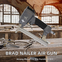 Cloueur pneumatique Hongzun 1013JC 422JB F30D T50 pour clous Brad et agrafes, idéal pour le bois, le métal, le charpente et le bricolage, capacité de 100 clous, longueur de clou de 1/2 à 2 pouces, pour meubles