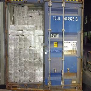 Trapos de Algodón 100% para Uso Industrial, 10 kg, Trapos para Limpiar, Trapos de Punto Blancos Reciclados, Trapos de Algodón Blanco, 50 lb - Product Image 1