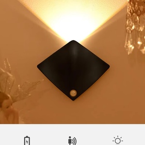 <b>Motion</b> <b>Sensor</b> Night Light 60 Lumen LED USB Rechargeable for Indoor Wall - Product Image 5