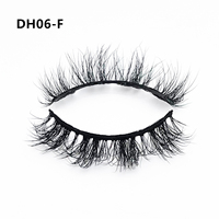 Ensemble d'eye-liner magnétique de simulation 3D, doux et confortable, avec trois paires de faux cils magnétiques