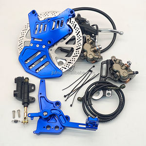 Doppel-Bremssattelhalterung + 240mm Hinterradbremsscheibe + UB Hinterradbremse & Bremssattel-Baugruppe – Kompatibel mit Light Bee E Ride Pro SS 2.0 - Product Image 5