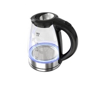 Bouilloire électrique en verre 1,8 L la plus vendue - Article ménager portable de haute qualité