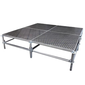 4ftx4ft Ijzeren Metalen Podium Platform Laag Staal Galvaniseren Dek Ring Slot Podium Te Koop - Product Image 2