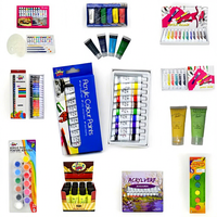Ensemble de peinture acrylique, pigments de peinture professionnels, 75 ml par tube, peinture acrylique pour papier, toile, bois, céramique, pierres