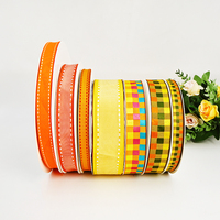 Largeur personnalisée de garniture de ruban gros-grain sergé 100% polyester écologique