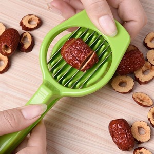 Jujube Slicer Multi Function Fruit Divider For <b>Red</b> <b>Date</b> Strawberry Hawthorn Egg Slicing And Pitting Tool - Product Image 1