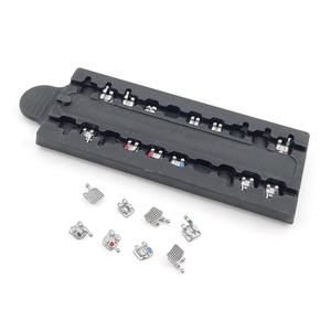 Bretelle dentali per denti ortodontico staffe metalliche MIM Monoblock Roth MBT 022 018 ganci 345 odontoiatria accessori - Product Image 2