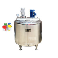 Réservoir de mélange de liquides en acier inoxydable 304/316L à couvercle ouvert, pour jus, pression, émulsion, dispersion, stockage