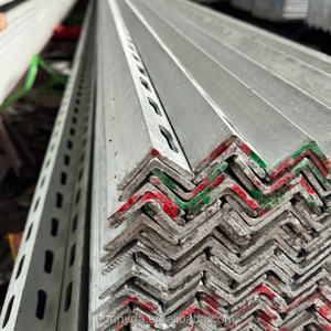 Angle en acier de haute qualité avec trous Angle en acier galvanisé à vendre Acier de fer d'angle d'<span class=keywords><strong>occasion</strong></span> - Product Image 1