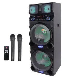 2022 altoparlante attivo altoparlante Subwoofer portatile professionale miglior altoparlante Trolley da 15 pollici con USB SD FM