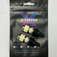 X-7SEVEN Lampu LED Berkualitas Tinggi Tahan Air XL04 Putih 20W 2200 LM 7440 7443 Lampu Mundur Lampu Kabut Lampu Sein 9-36V untuk Semua Mobil