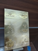 Placas de Latón CNC de Alta Calidad, Placas de Impresión Premium, Troqueles para Estampado en Caliente, Bloques de Grabado en Relieve TPS DF-12-026