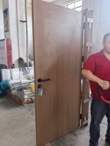 Cửa thoát hiểm chống cháy đạt tiêu chuẩn EN BS WH, thời gian chịu lửa 60 phút, 90 phút, 180 phút, dành cho khách sạn, căn hộ. - Product Image 4