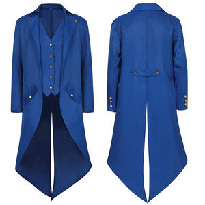 Veste Steampunk Victorienne Vintage pour Homme Veste Gothique Médiévale Redingote Classique Cosplay Halloween Costume Tailcoat - Product Image 4