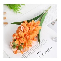 Fleurs artificielles, 30 têtes de jacinthe, fleurs artificielles au toucher doux, en caoutchouc souple, imprimées en 3D, décoration de la maison, mariage, Saint-Valentin