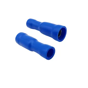 20/50Pairs Blue Female Male Bullet Butt Terminals Insulated Electrical Wire Crimp Connector Wiring Cable Plug 22-16AWG