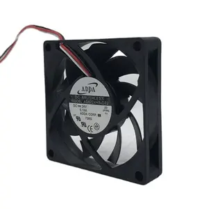 기존 ADDA 12V 48V DC24V 0.16A EC AC 70X70X15MM 7015 7CM 3 선 경보 AD0724HB-D72 냉각 팬