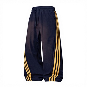 <span class=keywords><strong>Pantalon</strong></span> de jogging décontracté pour <span class=keywords><strong>homme</strong></span>, coupe mi-ample, style gaufré large, <span class=keywords><strong>élastique</strong></span>, lourd, style Normcore/Minimaliste - Product Image 1