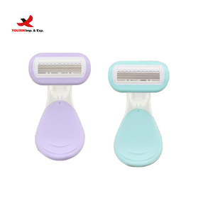 Maquinilla de Afeitar Reutilizable con Cuchillas de Acero Inoxidable, Sistema Femenino Extraíble, Seis Cuchillas, Maquinilla de Afeitar para Bikini, Descuento por Compra Mixta de Alta Calidad - Product Image 1