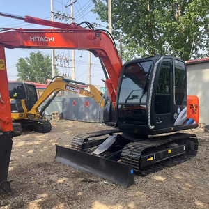 HITACHI ZX70 ZX55 ZX60 excavadoras pequeñas 7 toneladas 5 toneladas 6 toneladas excavadoras de segunda mano excavadoras sobre orugas para la venta - Product Image 1