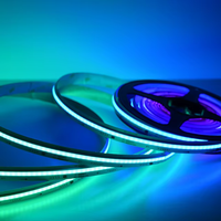 Lampu LED Strip RGB Pixel WS2812B 5m 5050 SMD 576 LED/m 24V 720 Smart Programmable Addressable Individual