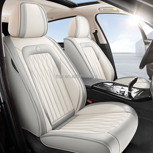 Housse de siège auto complète en cuir Nappa confortable avec soutien latéral 5D toutes saisons pour Renault Captur Clio Arkana <span class=keywords><strong>Kadjar</strong></span> Élégant - Product Image 1
