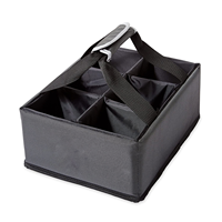 Chariot de nettoyage professionnel robuste, porte-outils, chariot de nettoyage rapide pour hôtel, chariot de ménage, sac à roulettes