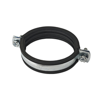 Fer galvanisation anneau fendu cintre de tuyau réglable collier de serrage de tuyau support mur montage au plafond raccord de serrage de tuyau