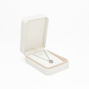 Toptan lüks poliüretan deri mücevher kutuları özel ambalaj bilezik kolye küpe yüzük kutusu takı ambalaj seti - Product Image 6