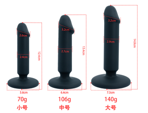 Realistischer Anal-Dildo Großhandel Weicher Po-Spreizer Kleine Masturbatoren Dildo Silikon Analplug-Set für Frauen Männer - Product Image 6