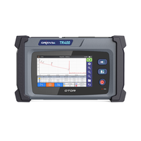 Réflectomètre optique OTDR mini intelligent 1625 nm 24 dB avec écran tactile 4,3 pouces, plage dynamique de longueur d'onde FTTH 24 dB, équipement de fibre optique