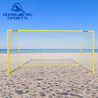 But de football de plage en aluminium pliable avec équipement de sport de football net 12Ft * 6Ft