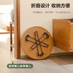 [4 piezas] Soporte plegable para patas de mesa, patas de soporte para mesa, patas para mesa de café, accesorios para mesa plegable para acampar al aire libre - Product Image 4