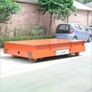 Carrello elettrico a pianale motorizzato per il trasporto di carichi pesanti - Product Image 4