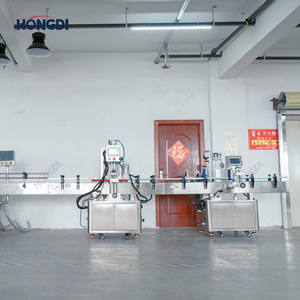 Fully automated liquid filling production line for filling <b>ketchup</b>, peanut butter, and apple juice. - Product Image 6