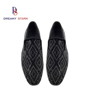Chaussures habillées pour hommes en cuir véritable suédé de vache, peintes à la main, de haute qualité, confortables, tendance automne, avec logo personnalisé, marque originale - Product Image 4
