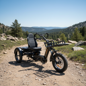 Bicicleta Eléctrica <span class=keywords><strong>Triker</strong></span> Plus con Motor sin Escobillas de 1750W, Batería de Litio, Cuadro de Aluminio, 7 Velocidades, Triciclo para Adultos, 48V 60Ah, Engranajes Perfectos - Product Image 1