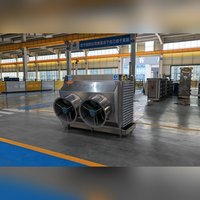 Intercambiador de Calor de Tubos Aletados Eléctrico con Enfriador de Superficie, Condensador y Evaporador para Túnel de Congelación Rápida 330V/450V Ecológico