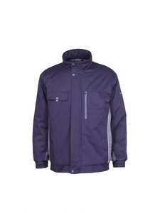 OEM tùy chỉnh thiết kế đinh tán hàn xây dựng đứng cổ áo vải Polyamide áo khoác, Petite phù hợp với người đàn ông thiết kế áo khoác - Product Image 6