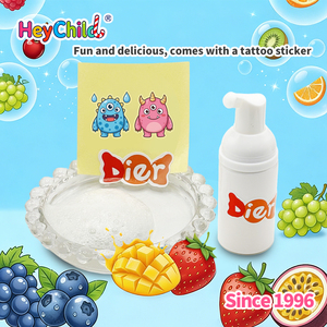 Bonbons en gros personnalisés sous marque privée, bonbons spray monstres amusants aux saveurs de fruits, autocollant tatouage inclus, design flacon spray, OEM - Product Image 3