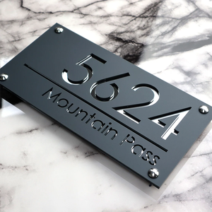 Wholesale Customized Good Quality <strong>Floating</strong> Custom Signs for Business <strong>House</strong> <strong>Numbers</strong> <strong>House</strong> <strong>Number</strong> Signs Led Outdoor Signs - Product Image 3