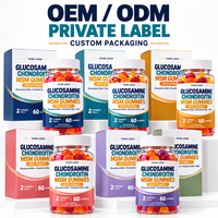 Gummies de Glucosamine, Chondroïtine et MSM de Qualité Supérieure à Prix de Gros OEM/ODM – Complément pour le Soutien Articulaire et la Santé des Articulations