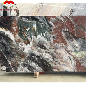 Nhiều màu đá cẩm thạch đá thiên nhiên Đỏ <span class=keywords><strong>Onyx</strong></span> phiến đá cẩm thạch đá cho đồ nội thất nhà Nền Sơn sàn tường ốp - Product Image 1