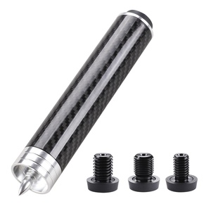 Extensión Universal <span class=keywords><strong>de</strong></span> Fibra <span class=keywords><strong>de</strong></span> Carbono para Taco <span class=keywords><strong>de</strong></span> <span class=keywords><strong>Billar</strong></span> con 3 Amortiguadores, Extensor Ligero <span class=keywords><strong>de</strong></span> 6 Pulgadas para la Mayoría <span class=keywords><strong>de</strong></span> las Marcas <span class=keywords><strong>de</strong></span> <span class=keywords><strong>Tacos</strong></span> - Product Image 1