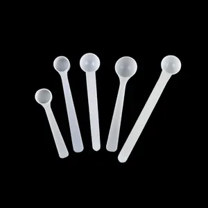 0.5g Plastic Measuring Spoon Customized Color 1ml Plastic Powder Spoon Plastic Salt Spoon