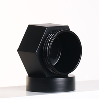 Ligne d'emballage de gel uv noir 5g 15g 30g pot de vernis à ongles en plastique de maquillage avec logo personnalisé en vente