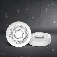 Smart WiFi ZigBee Option Moniteur de qualité de l'air en plastique CO2 COV Détecteur de gaz Capteur d'humidité Boîte à air Compatible Android